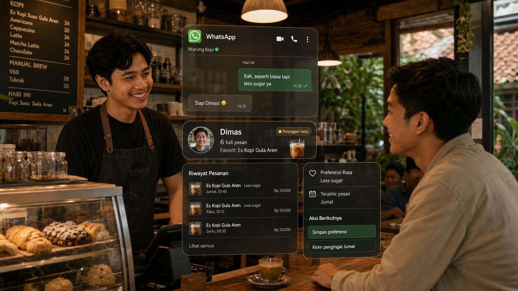 Cara Mencatat Preferensi Pelanggan dari WhatsApp agar Langganan Tidak Harus Mengulang