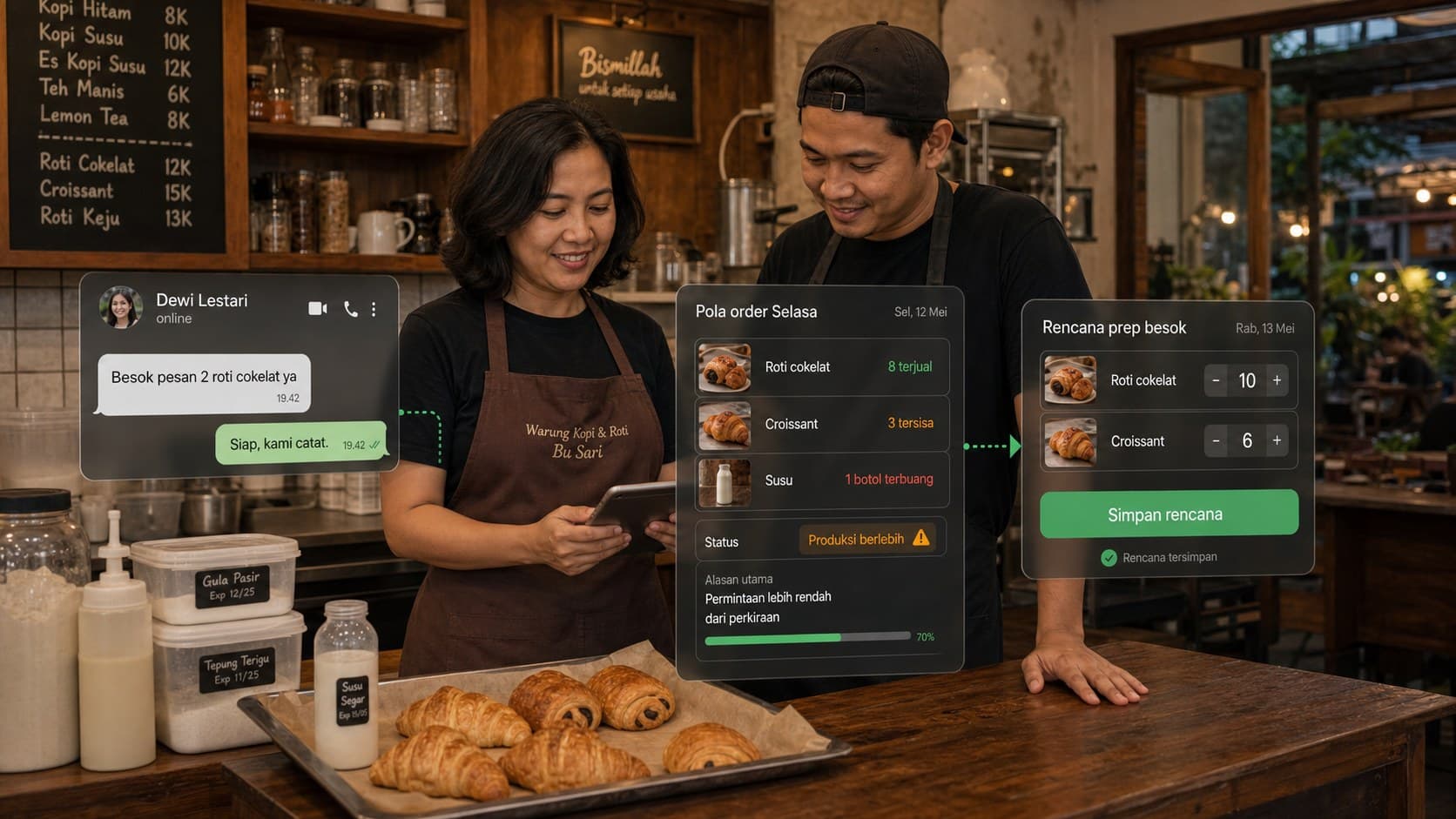 Bahan Sudah Dibeli, tapi Tidak Terjual? Cara Mengurangi Food Waste Warung dan Kafe