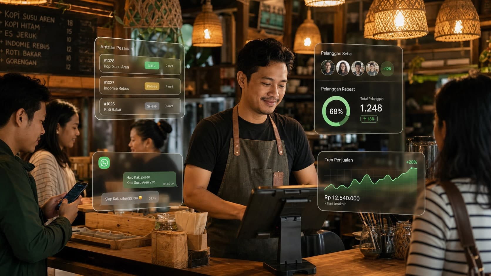 Otomatisasi WhatsApp untuk UMKM F&B: Kerja Manual Berkurang, Order Tetap Rapi