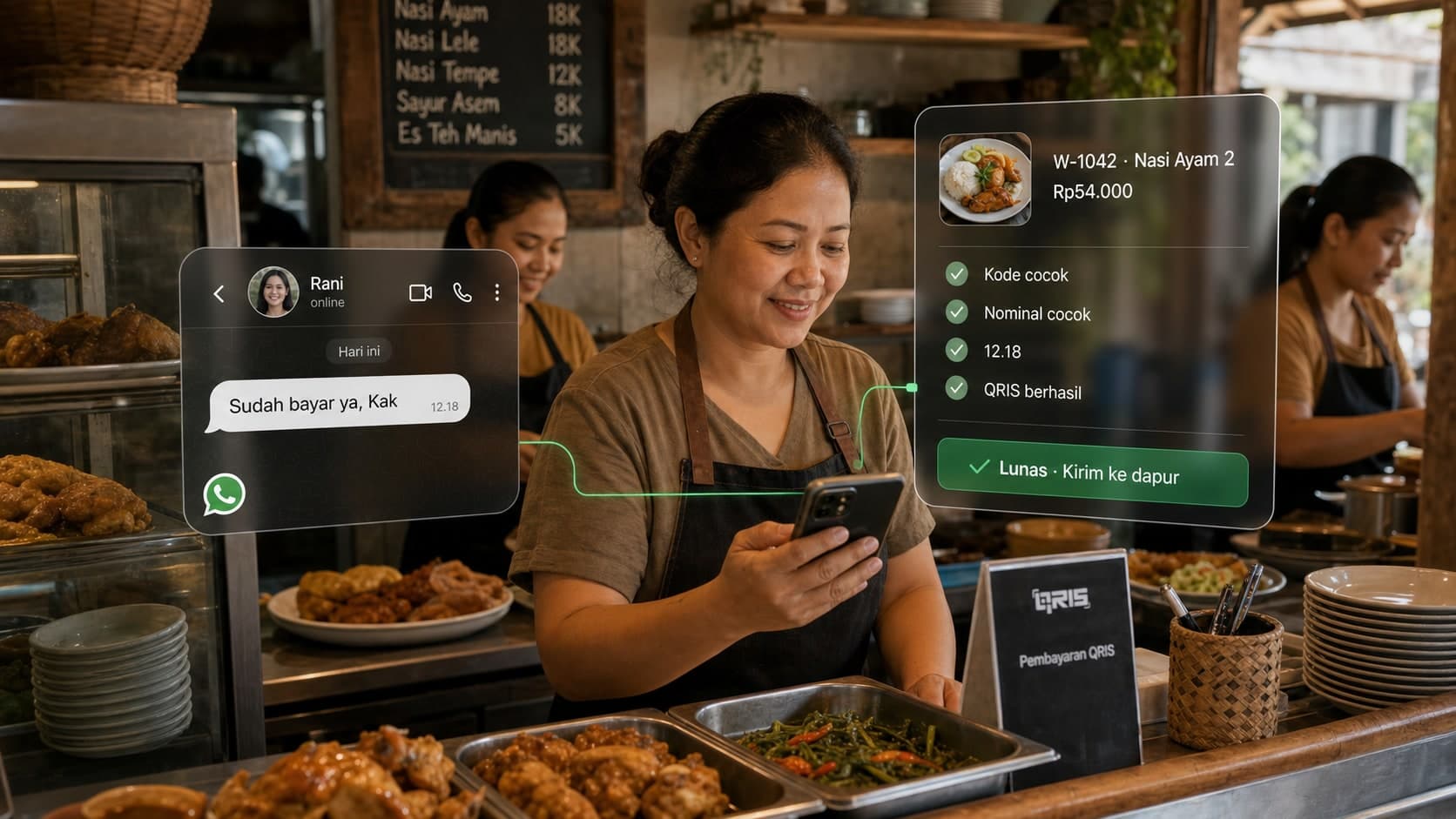 Cara Mencocokkan Pembayaran QRIS dengan Order WhatsApp agar Tidak Salah Konfirmasi
