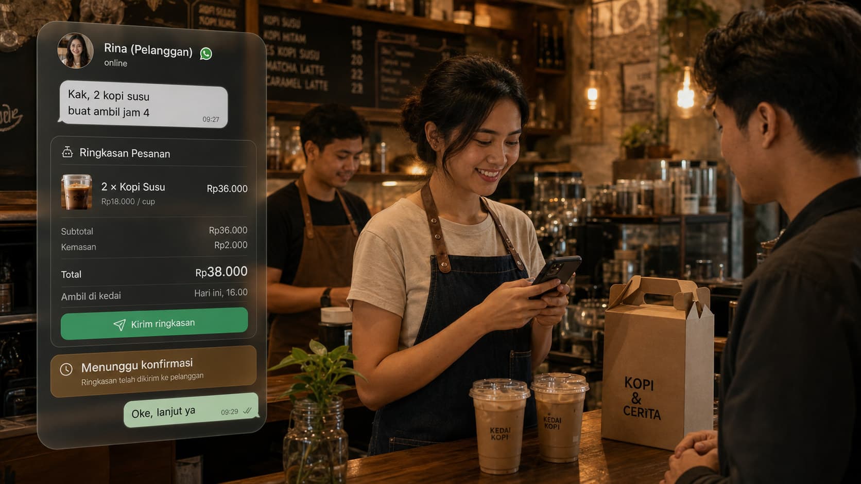Pelanggan Hilang Setelah Tanya Harga? Kirim Ringkasan Total Order WhatsApp Lebih Awal