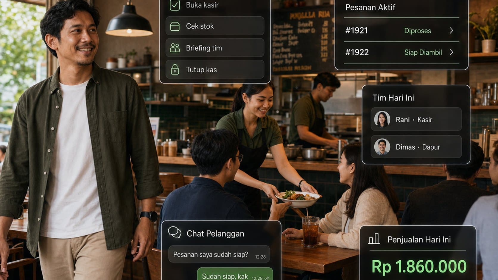 Kalau Pemilik Libur Sehari, Apakah Warung Tetap Jalan?